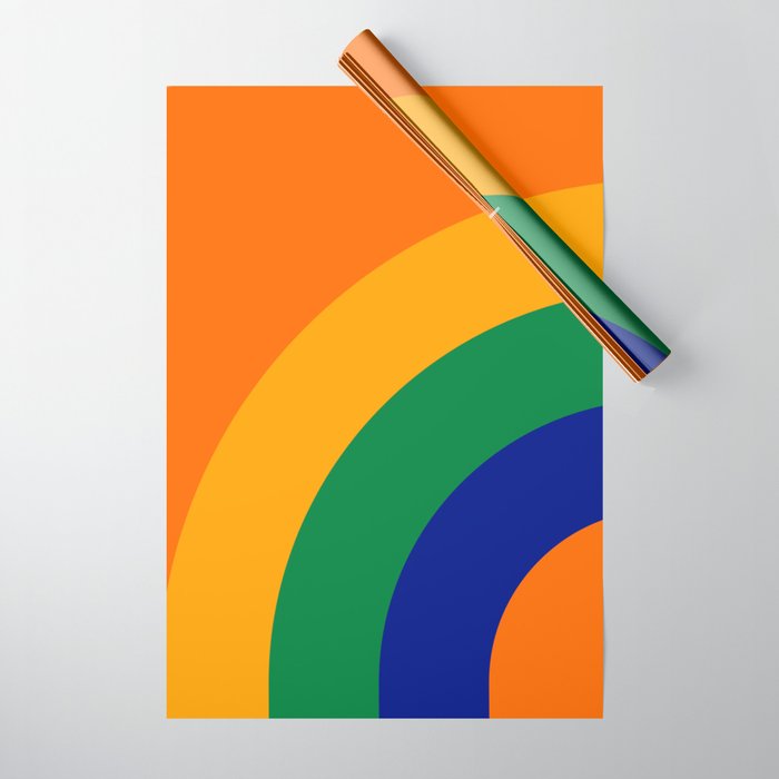 Citrus Bow Wrapping Paper Gallery Image 1