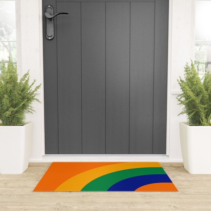 Citrus Bow Welcome Mat Gallery Image 3