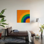 Citrus Bow Wood Wall Art Gallery Image 2