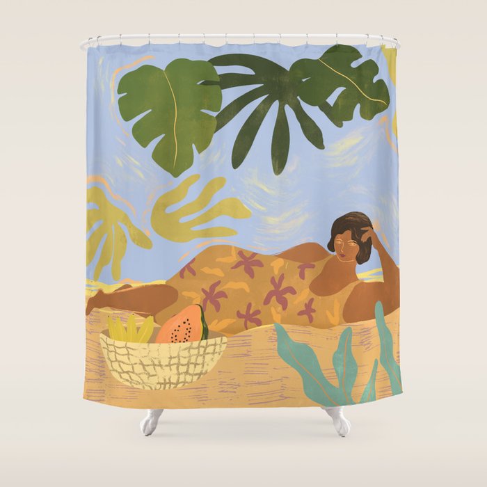 Another Lazy Day Shower Curtain Gallery Image 1