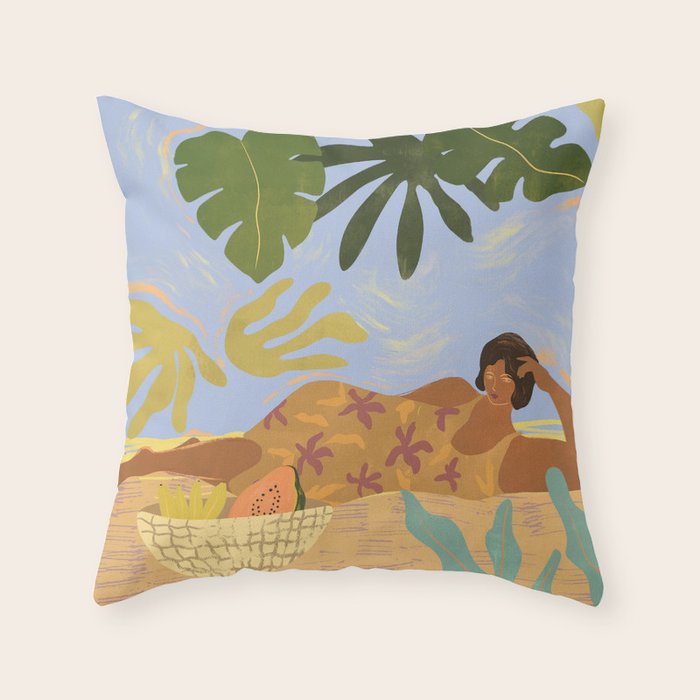Another Lazy Day Throw Pillow Gallery Image 6