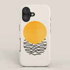 Sun & Ripples iPhone Case Gallery Image 1