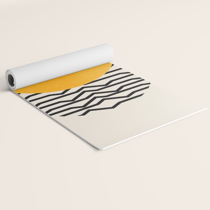 Sun & Ripples Yoga Mat Gallery Image 2