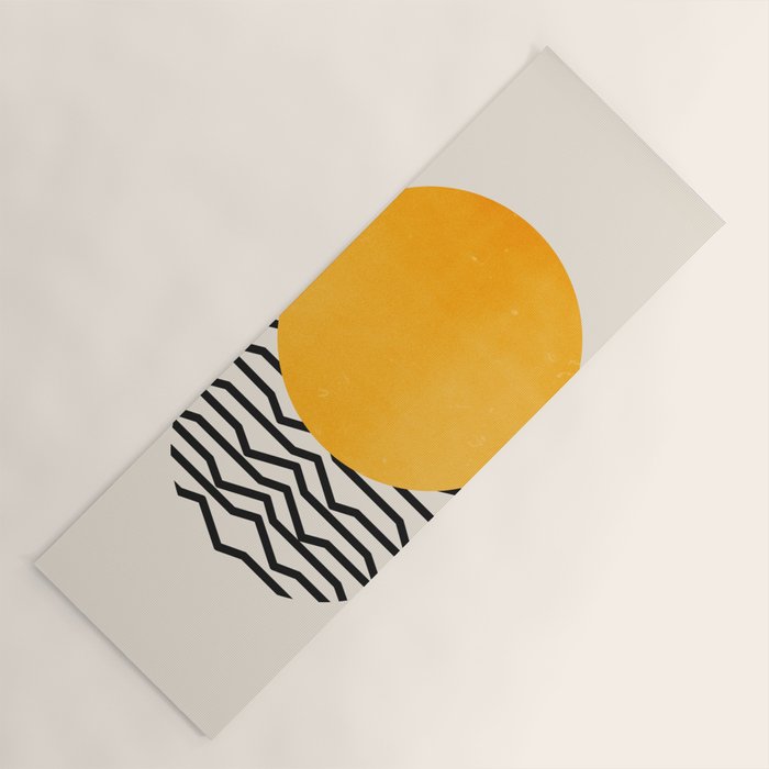 Sun & Ripples Yoga Mat Gallery Image 1