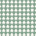 Clovers XXXVII Sage Green Botanical Pattern Coffee Mug Gallery Image 2