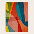 Colorful Unique Modern Playful Artwork Poster Gallery Image 4