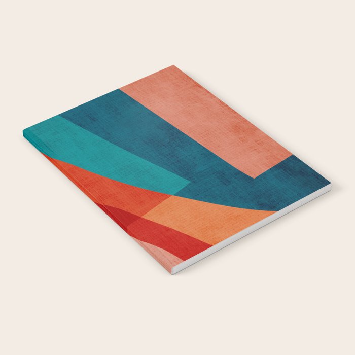 Colorful Unique Modern Playful Artwork Notebook Gallery Image 2