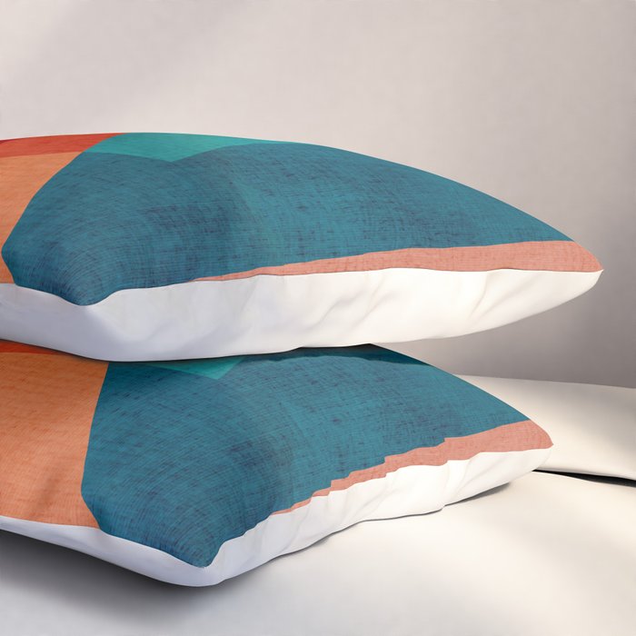 Colorful Unique Modern Playful Artwork Pillow Sham Gallery Image 3