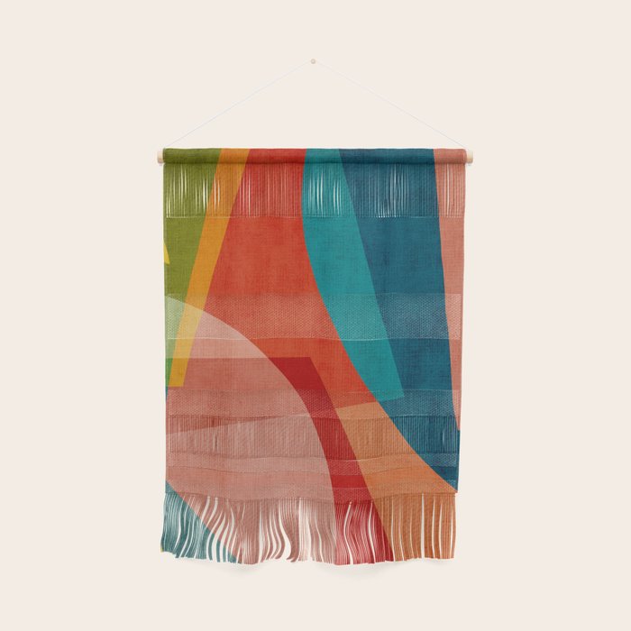 Colorful Unique Modern Playful Artwork Wall Hanging Gallery Image 1