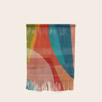 Colorful Unique Modern Playful Artwork Wall Hanging Gallery Image 1