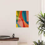 Colorful Unique Modern Playful Artwork Poster Gallery Image 2