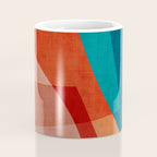 Colorful Unique Modern Playful Artwork Coffee Mug Gallery Image 4