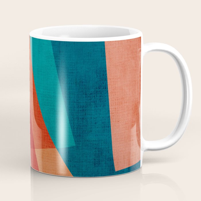 Colorful Unique Modern Playful Artwork Coffee Mug Gallery Image 1