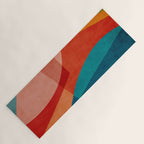 Colorful Unique Modern Playful Artwork Yoga Mat Gallery Image 1