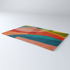 Colorful Unique Modern Playful Artwork Rug Gallery Image 3