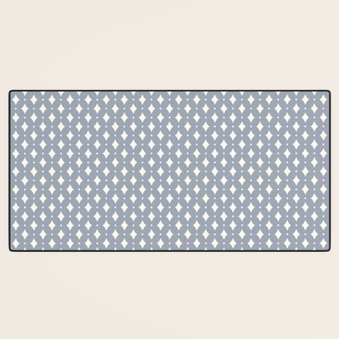 Vintage Stars XV Grey Blue Desk Mat Gallery Image 3