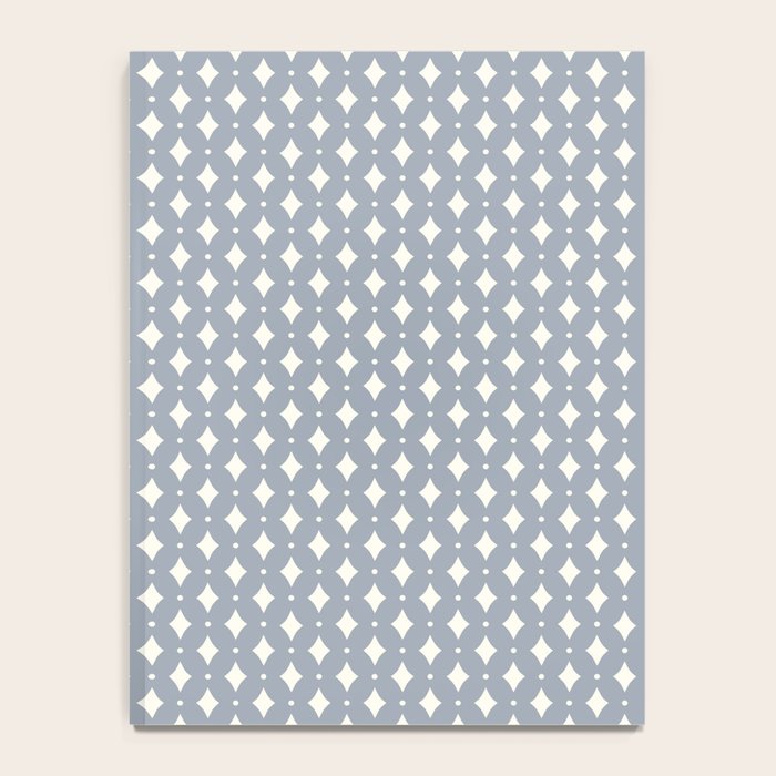 Vintage Stars XV Grey Blue Notebook Gallery Image 4