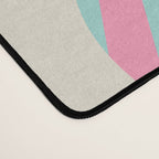 Retro Geometric Christmas Gift pattern on Cream Desk Mat Gallery Image 4