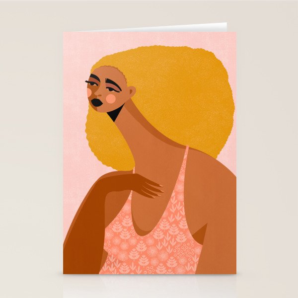 Entering Her Soft Girl Era  Stationery Card Gallery Image 2