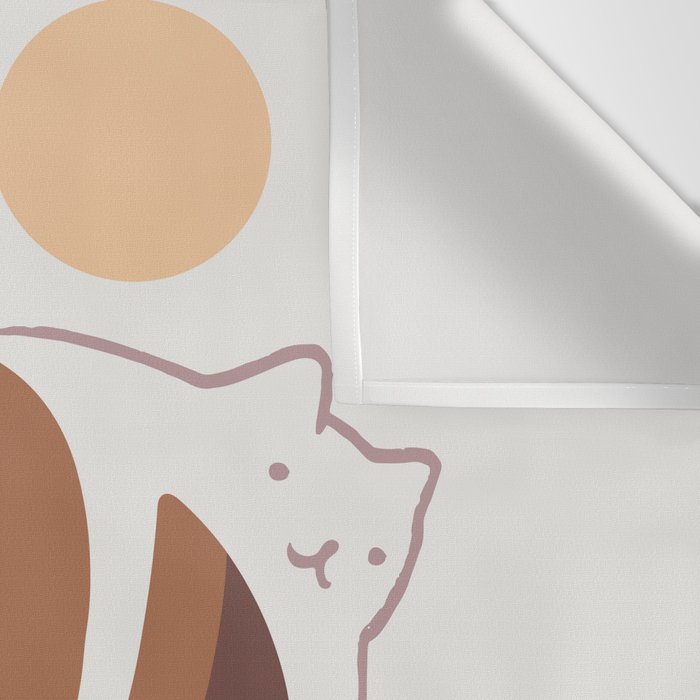 Cat Landscape 76 Wall Tapestry Gallery Image 3