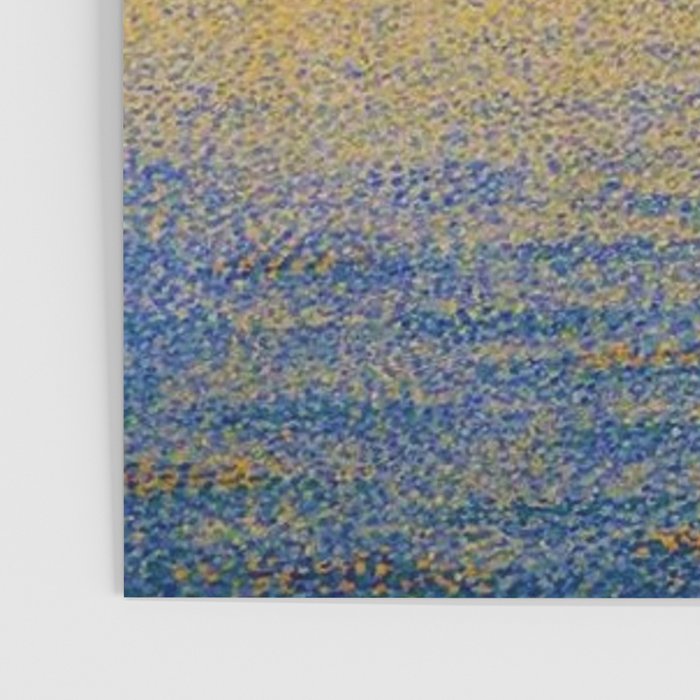 Classical Masterpiece 'Setting Sun and Boats' by Paul Signac Poster Gallery Image 3