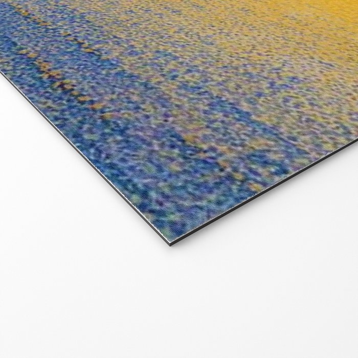 Classical Masterpiece 'Setting Sun and Boats' by Paul Signac Welcome Mat Gallery Image 2