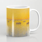 Classical Masterpiece 'Setting Sun and Boats' by Paul Signac Coffee Mug Gallery Image 1