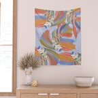 Colorful fishes Wall Tapestry Gallery Image 2