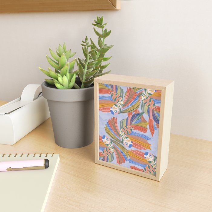 Colorful fishes Mini Art Print Gallery Image 2