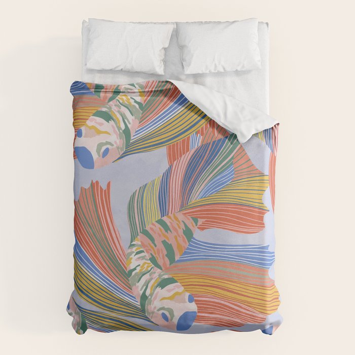 Colorful fishes Duvet Cover Gallery Image 1