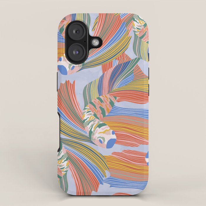 Colorful fishes iPhone Case Gallery Image 1