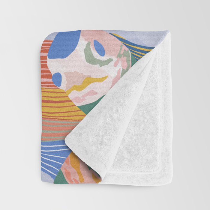 Colorful fishes Throw Blanket Gallery Image 3
