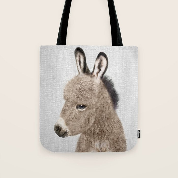 Donkey - Colorful Tote Bag Gallery Image 1