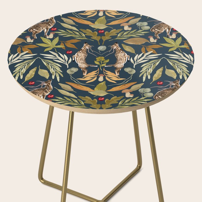 Deer in a wild nature forest DD Side Table Gallery Image 2