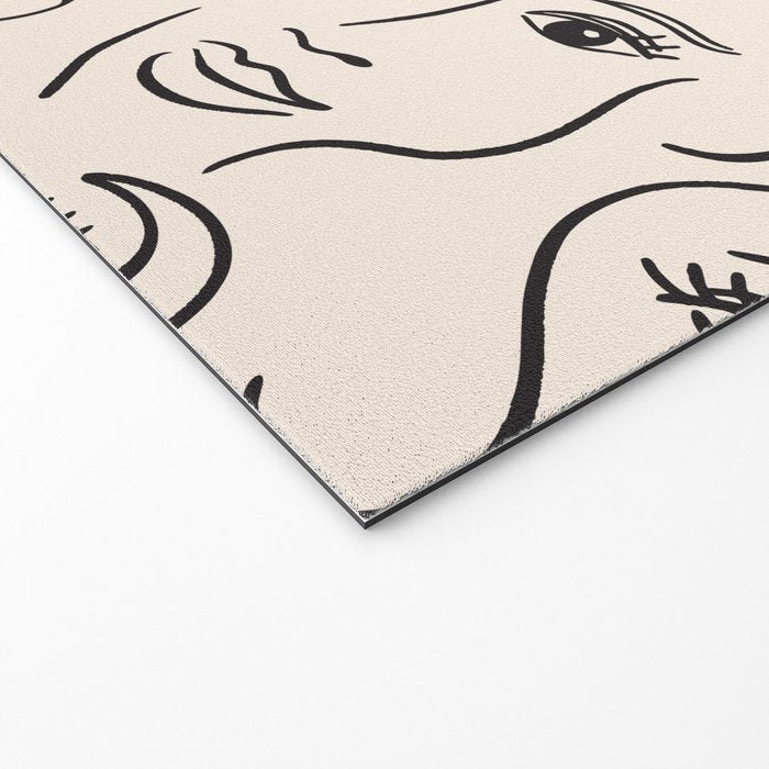 Abstract Faces Welcome Mat Gallery Image 2