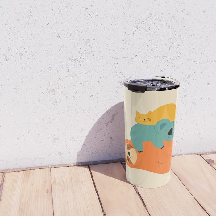 Being Lazy Travel Mug Gallery Image 4