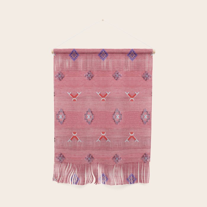 Lovely Pink Oriental Traditional Moroccan Handmade Printable Style  Wall Hanging Gallery Image 1