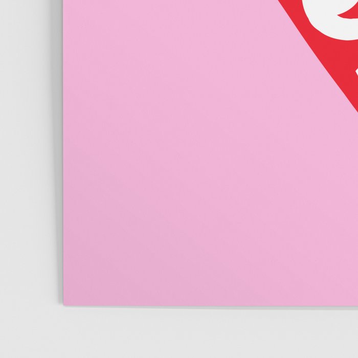 Big Strawberry Fruit with Cut-out Love words Poster Gallery Image 3