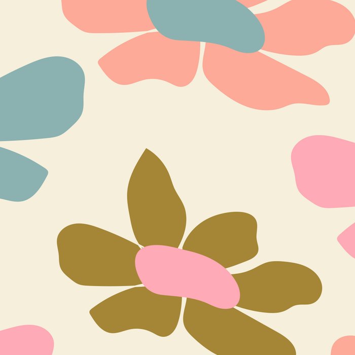 Retro Colorful Daisies  Coffee Mug Gallery Image 2