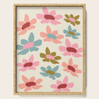 Retro Colorful Daisies  Serving Tray Gallery Image 1