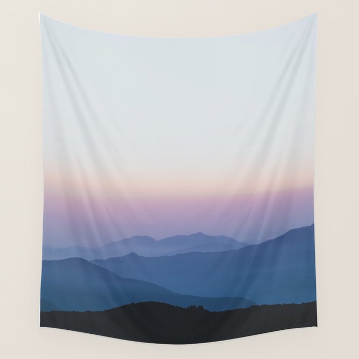Sunset in the Annapurnas Wall Tapestry Gallery Image 1