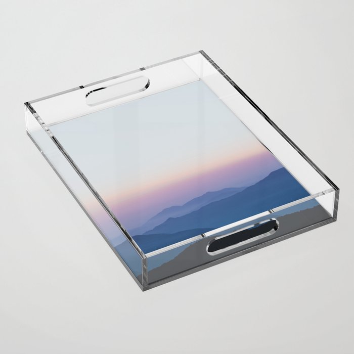 Sunset in the Annapurnas Acrylic Tray Gallery Image 1