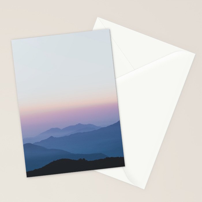 Sunset in the Annapurnas Stationery Card Gallery Image 2