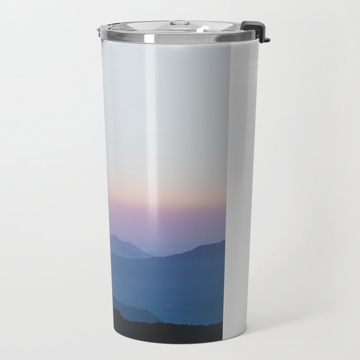 Sunset in the Annapurnas Travel Mug Gallery Image 2