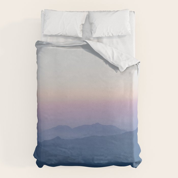 Sunset in the Annapurnas Duvet Cover Gallery Image 6