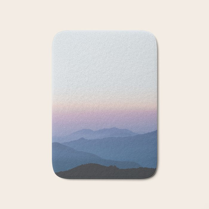 Sunset in the Annapurnas Bath Mat Gallery Image 1