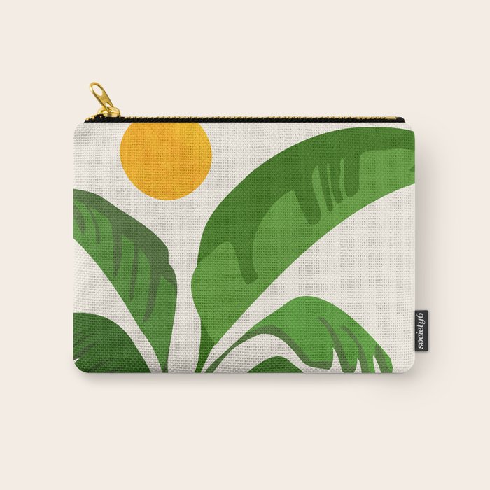 Above The Treetops / Tropical Plant Series Carry All Pouch Gallery Image 1