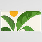 Above The Treetops / Tropical Plant Series Desk Mat Gallery Image 3