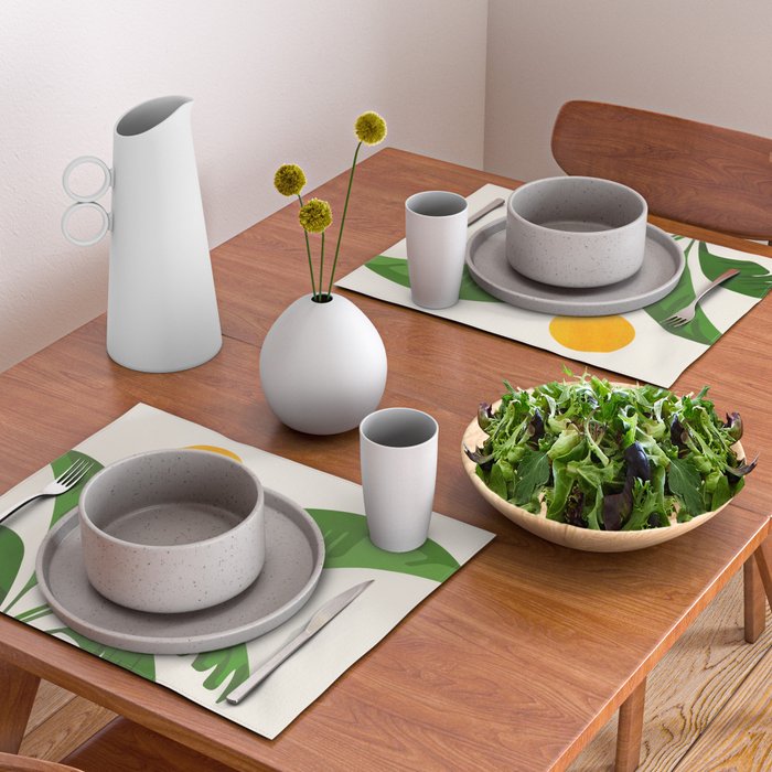 Above The Treetops / Tropical Plant Series Placemat Gallery Image 2