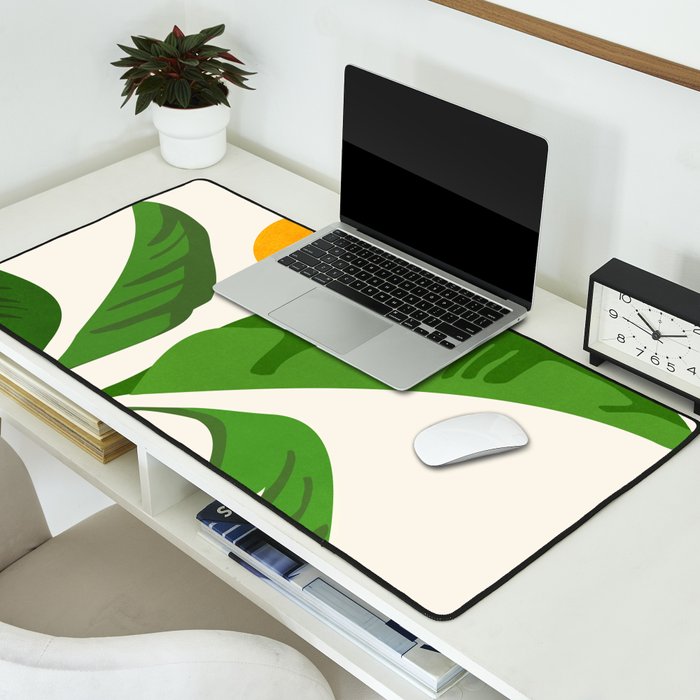 Above The Treetops / Tropical Plant Series Desk Mat Gallery Image 2
